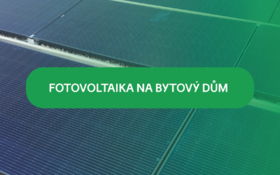 Fotovoltaická elektrárna na bytových domech v Praze
